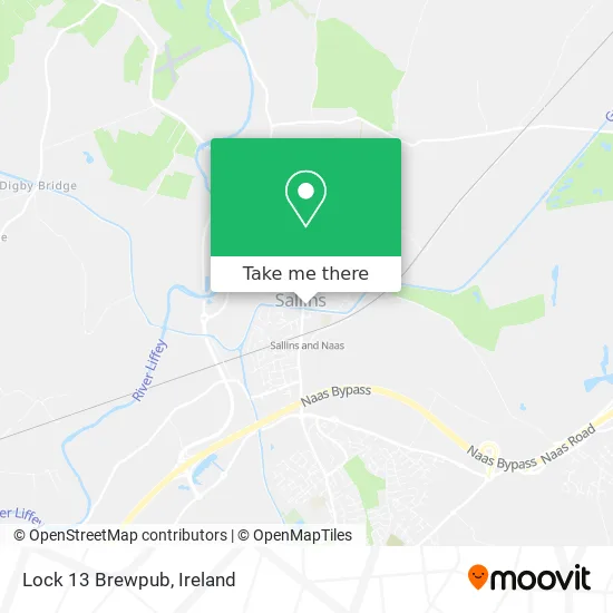 Lock 13 Brewpub map