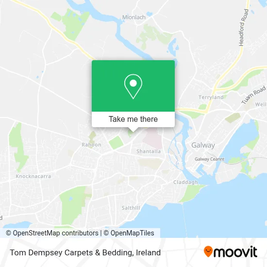 Tom Dempsey Carpets & Bedding map