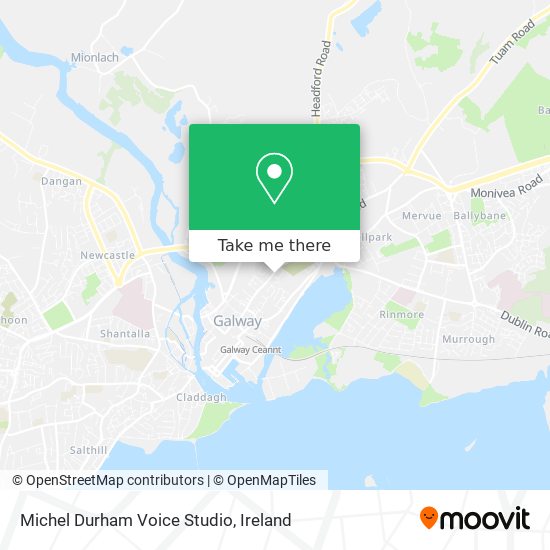 Michel Durham Voice Studio map
