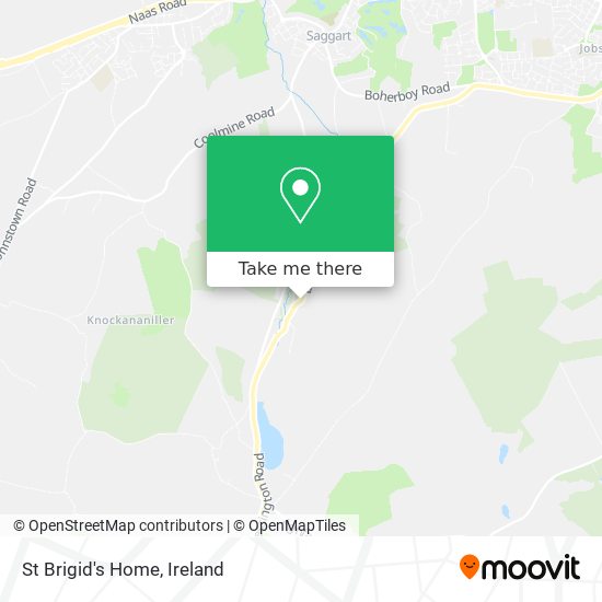 St Brigid's Home map