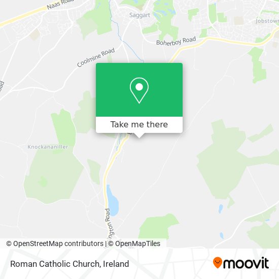 Roman Catholic Church map