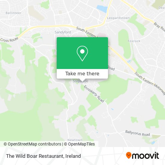 The Wild Boar Restaurant map