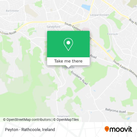 Peyton - Rathcoole map