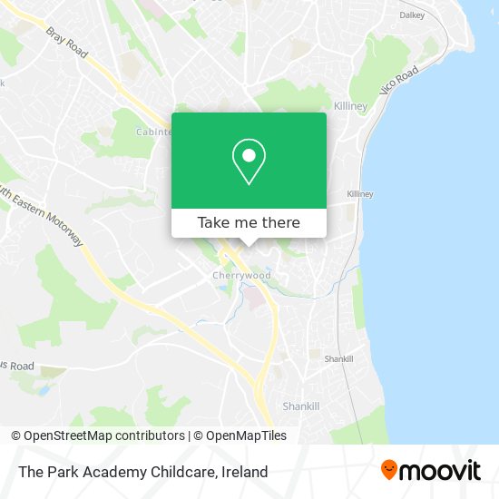 The Park Academy Childcare map