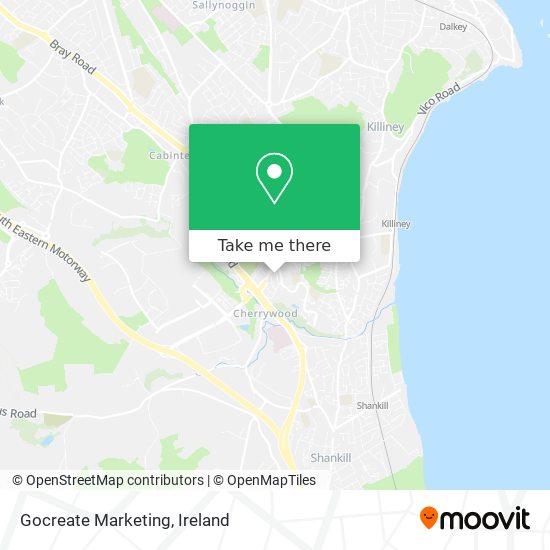 Gocreate Marketing map