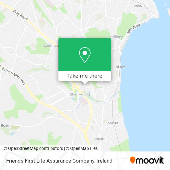 Friends First Life Assurance Company map