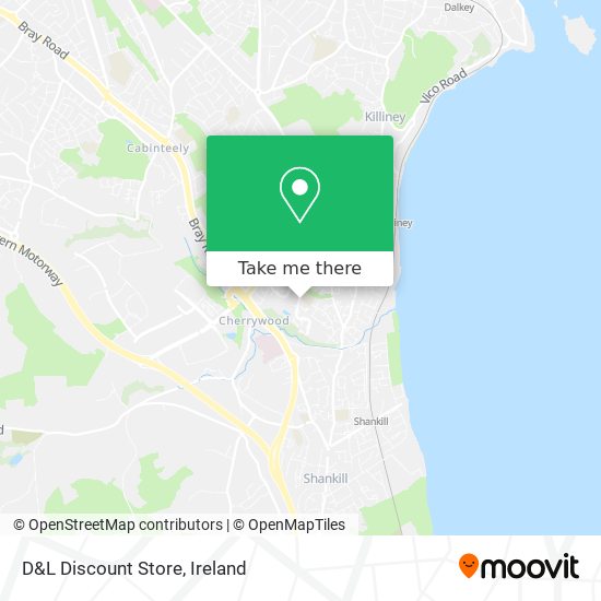 D&L Discount Store map