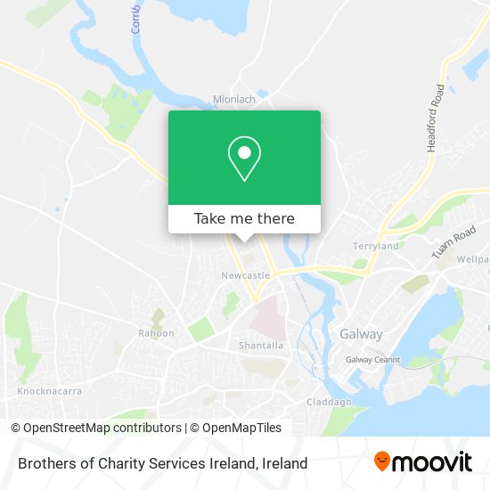 Brothers of Charity Services Ireland map