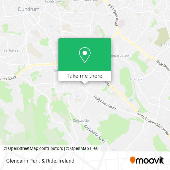 Glencairn Park & Ride plan