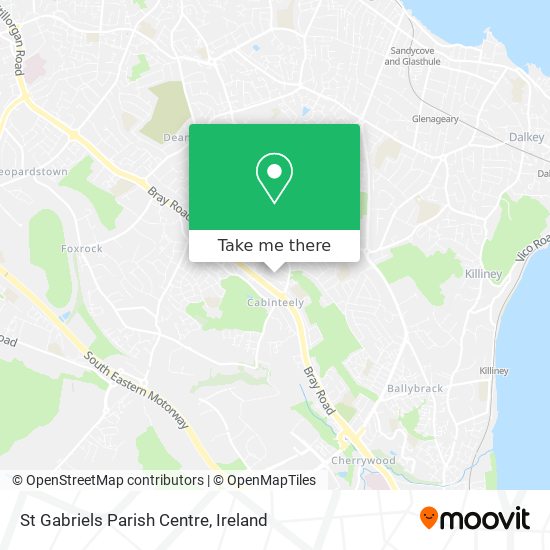 St Gabriels Parish Centre map