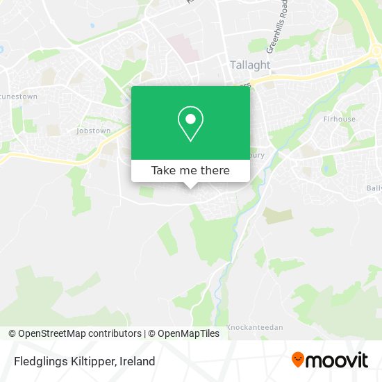Fledglings Kiltipper map