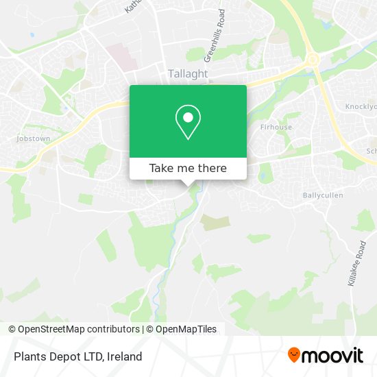 Plants Depot LTD map