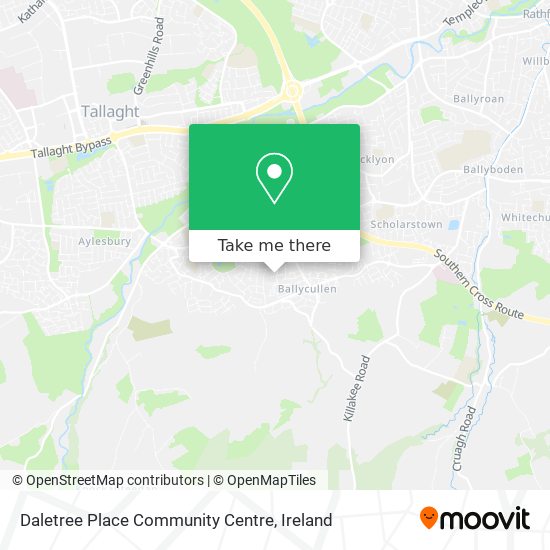 Daletree Place Community Centre map