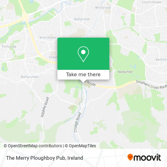 The Merry Ploughboy Pub map