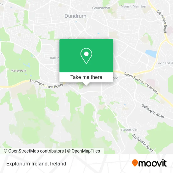 Explorium Ireland map