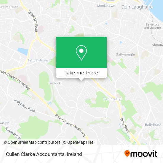 Cullen Clarke Accountants map