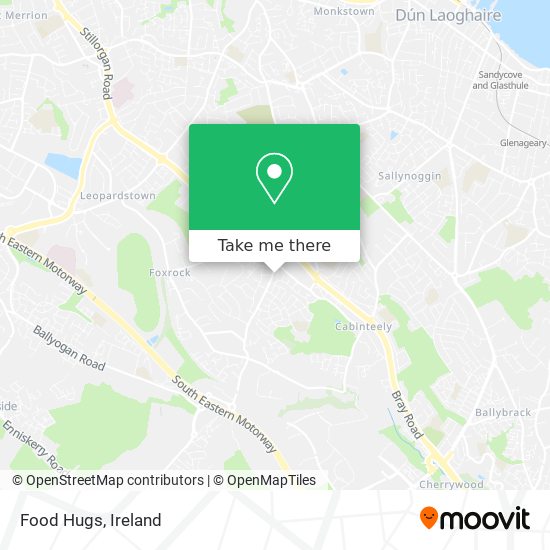 Food Hugs map