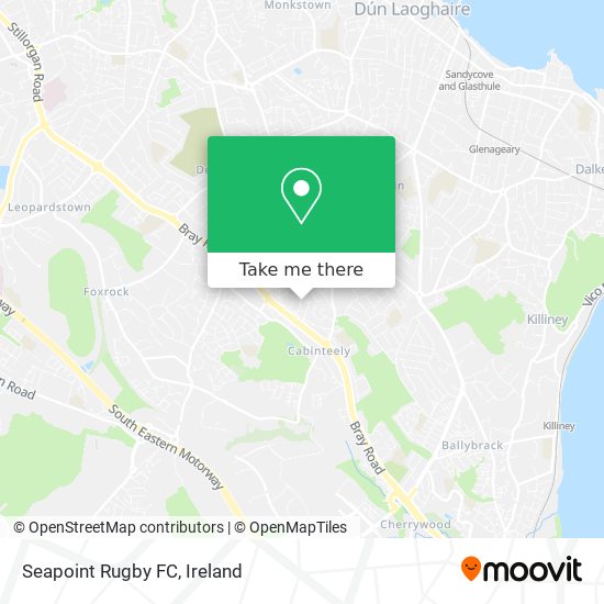Seapoint Rugby FC map