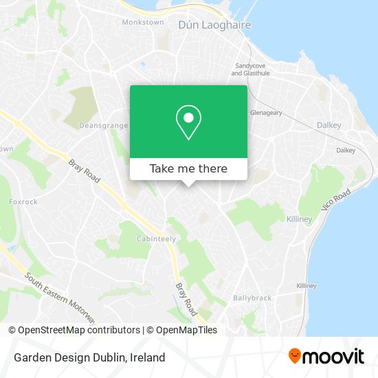 Garden Design Dublin map
