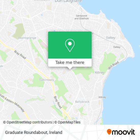 Graduate Roundabout map