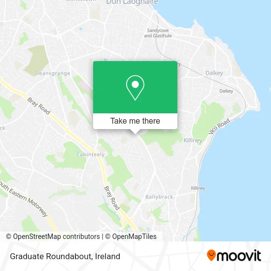 Graduate Roundabout map