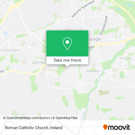 Roman Catholic Church map