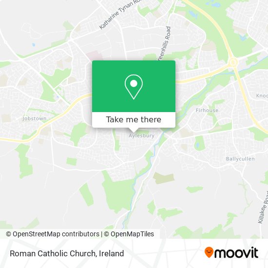 Roman Catholic Church map