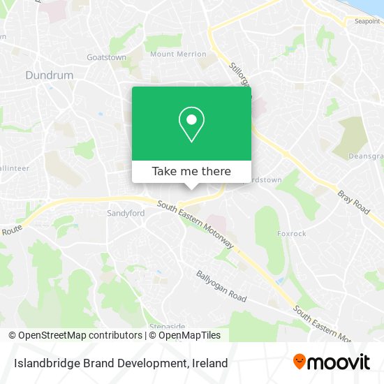 Islandbridge Brand Development map