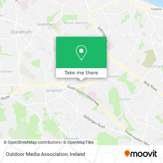 Outdoor Media Association map