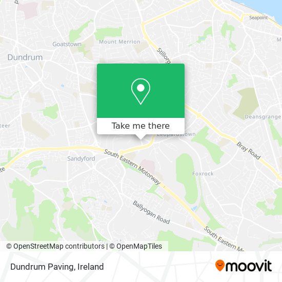 Dundrum Paving map