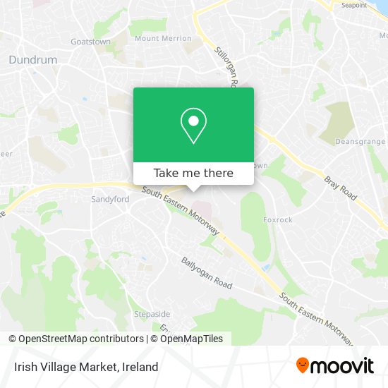 Irish Village Market map