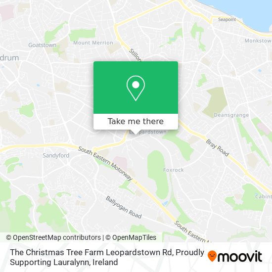 The Christmas Tree Farm Leopardstown Rd, Proudly Supporting Lauralynn map