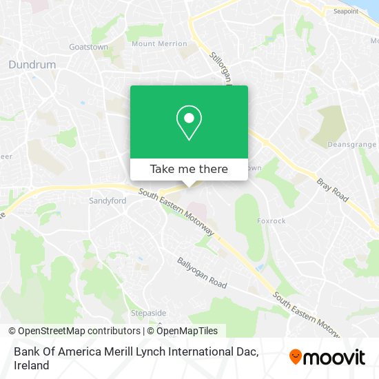 Bank Of America Merill Lynch International Dac map