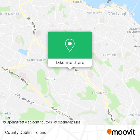County Dublin map