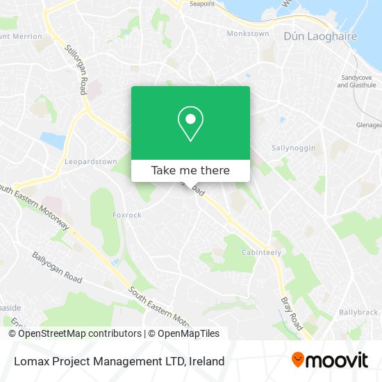 Lomax Project Management LTD map