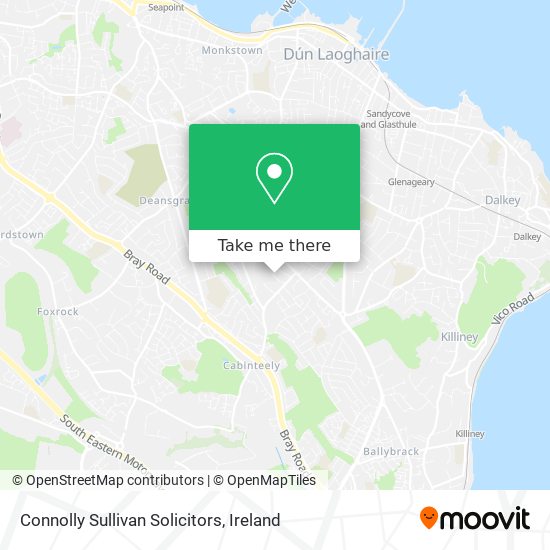 Connolly Sullivan Solicitors map