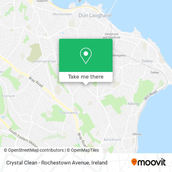 Crystal Clean - Rochestown Avenue map