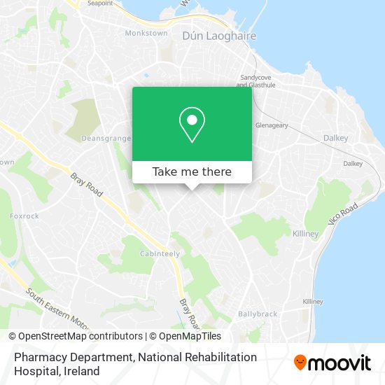 Pharmacy Department, National Rehabilitation Hospital map