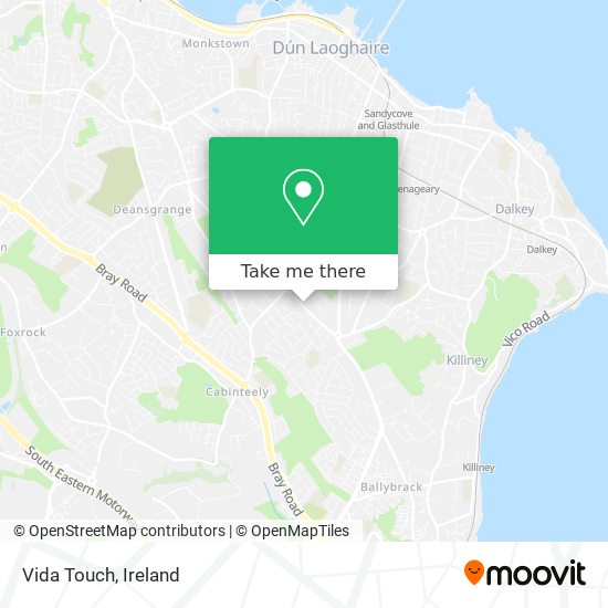 Vida Touch map