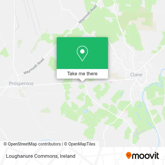 Loughanure Commons map