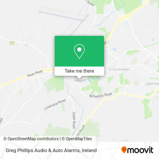 Greg Phillips Audio & Auto Alarms map