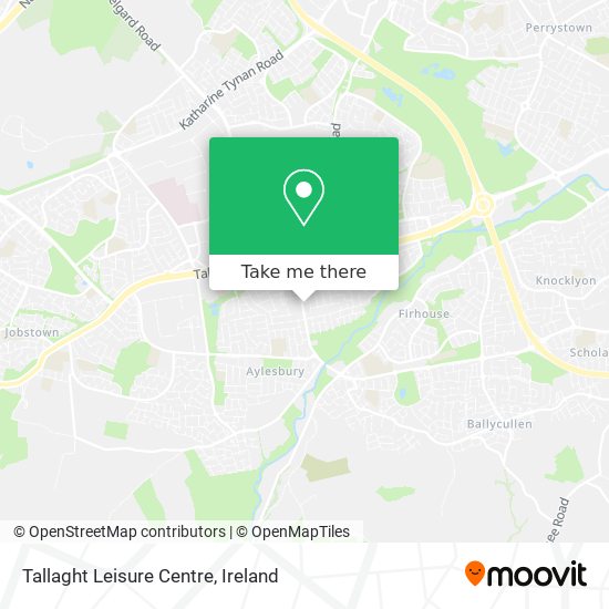 Tallaght Leisure Centre map