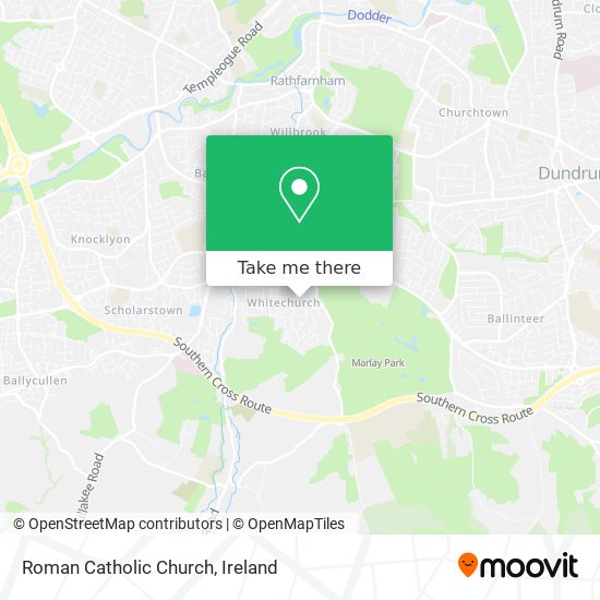 Roman Catholic Church map