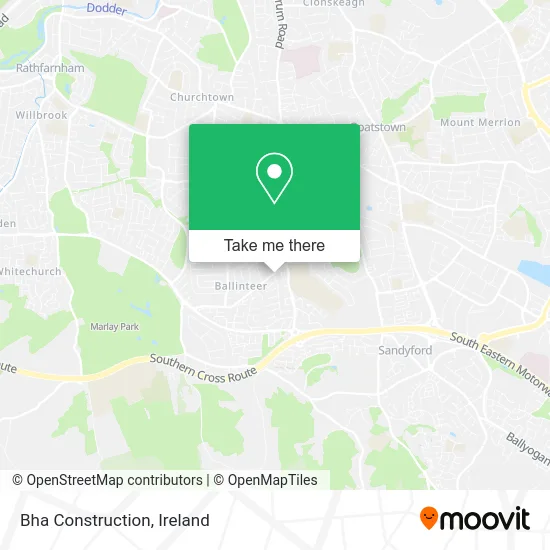 Bha Construction map