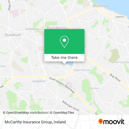 McCarthy Insurance Group map