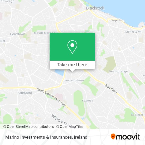 Marino Investments & Insurances map