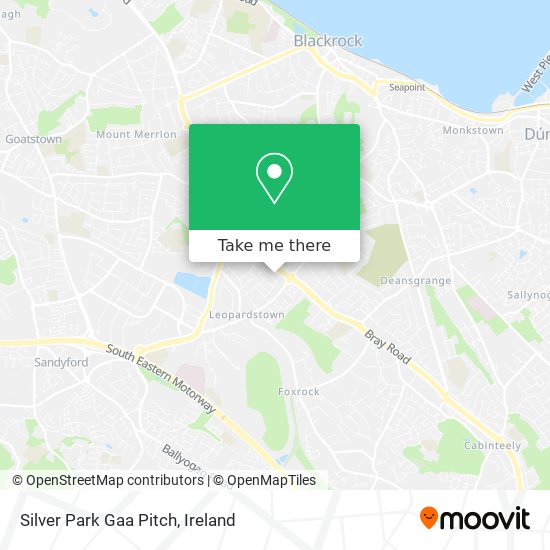 Silver Park Gaa Pitch map