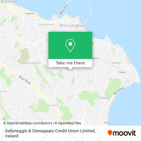 Sallynoggin & Glenageary Credit Union Limited map