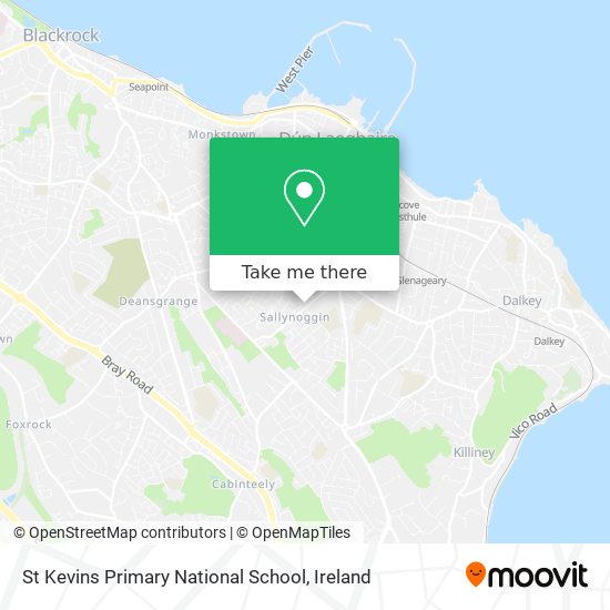 St Kevins Primary National School map