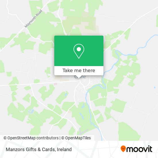 Manzors Gifts & Cards map